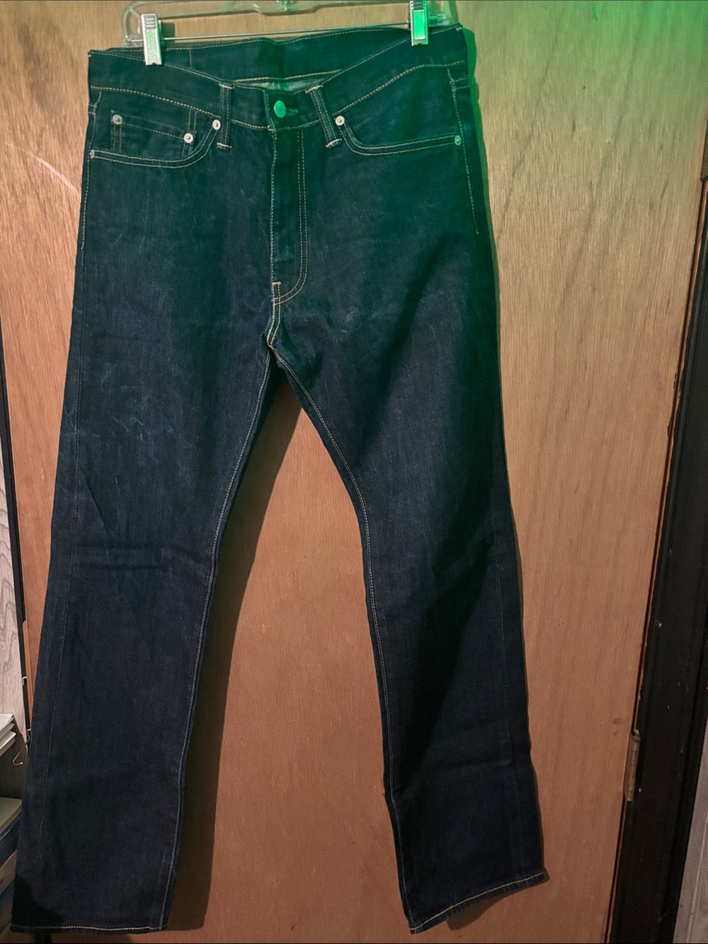 Signature by Levi Strauss Dark Indigo Straight Jeans